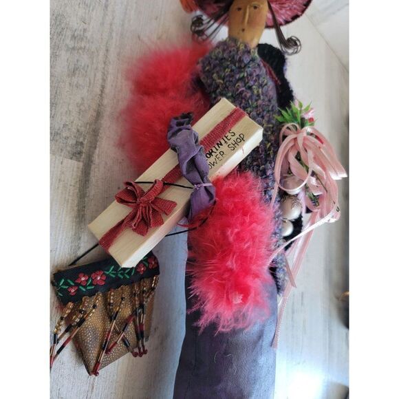 Florinies Flower Shop fancy shopping lady tall unique dress up figure - Picture 5 of 13